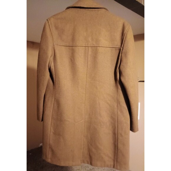 Vintage Wool A Robert Lewis Idea Size 36 Coat Camel/Brown - Picture 2 of 10